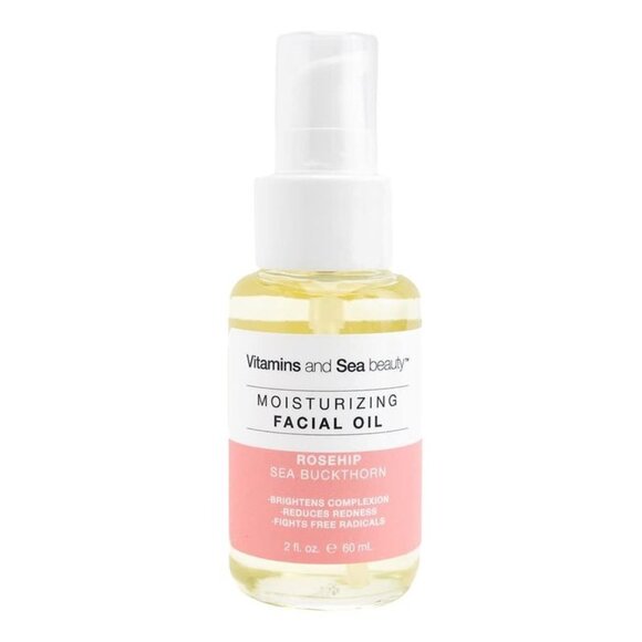 VITAMINS AND SEA BEAUTY Face Oil Facial Day Moisturizer Hydrating - Picture 1 of 5